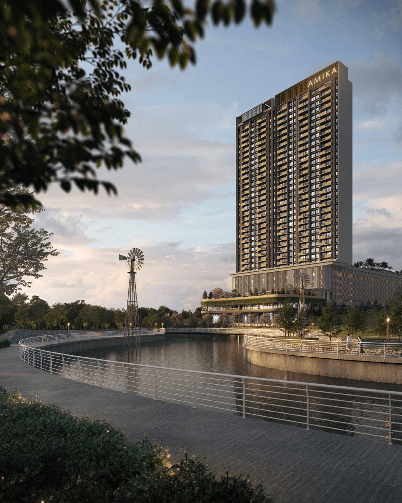 Amika Residences beside the lakeside park, Subang Jaya